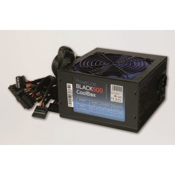 FUENTE ALIMENTACION ATX 500W POWERLINE COOLBOX COO-FAPW500-BK