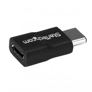 StarTech.com Adaptador USB-C a Micro-USB - Macho a Hembra - USB 2.0 USB2CUBADP