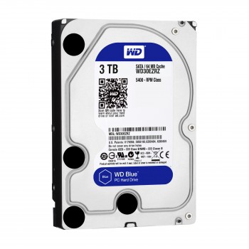 WD Blue WD30EZRZ - Disco duro - 3 TB - interno - 3.5" - SATA 6Gb s - 5400 rpm - búfer  64 MB (reacon