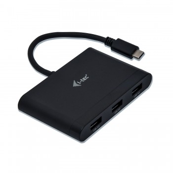 i-tec USB-C HUB Adaptador con Power Delivery, USB  C31DTPDHUB3
