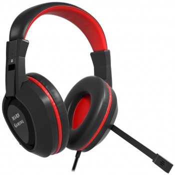Mars Gaming MAH1V2 Negro, Rojo