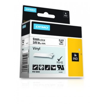 DYMO Etiquetas de Vinilo IND 18443A
