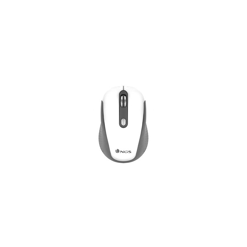 NGS Haze Óptico 1600 DPI Negro, Blanco HAZEWHITE