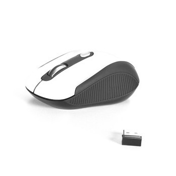 NGS Haze Óptico 1600 DPI Negro, Blanco HAZEWHITE