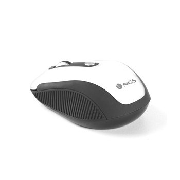 NGS Haze Óptico 1600 DPI Negro, Blanco HAZEWHITE