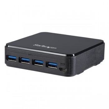 StarTech.com Switch Conmutador USB 3.0 4x4 para Compartir Dispositivos Periféricos, De plástico, 0 - HBS304A24A