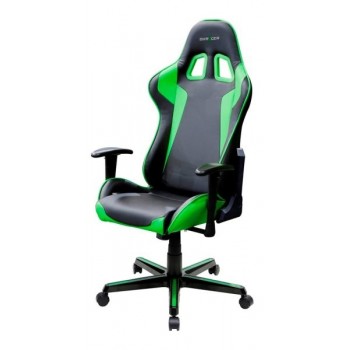 DXRacer OH FE00 NE ZERO, Silla para videojuegos de PC, Asiento acolchado, Respaldo acolchado, Plata, GC-F00-NE-E1