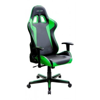 DXRacer OH FE00 NE ZERO, Silla para videojuegos de PC, Asiento acolchado, Respaldo acolchado, Plata, GC-F00-NE-E1
