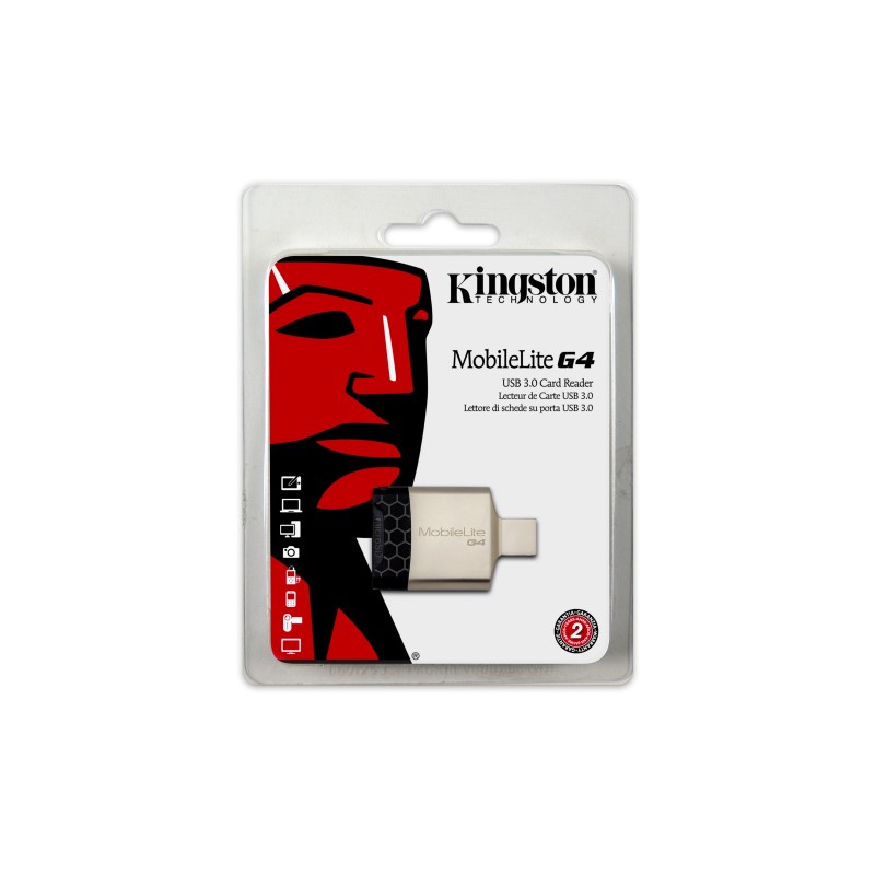 Kingston MobileLite G4 - Lector de tarjetas ( SD,  FCR-MLG4