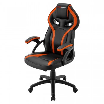 Mars Gaming MGC118, Silla para videojuegos universal, Universal, 130 kg, Asiento acolchado, Respaldo MGC118BO