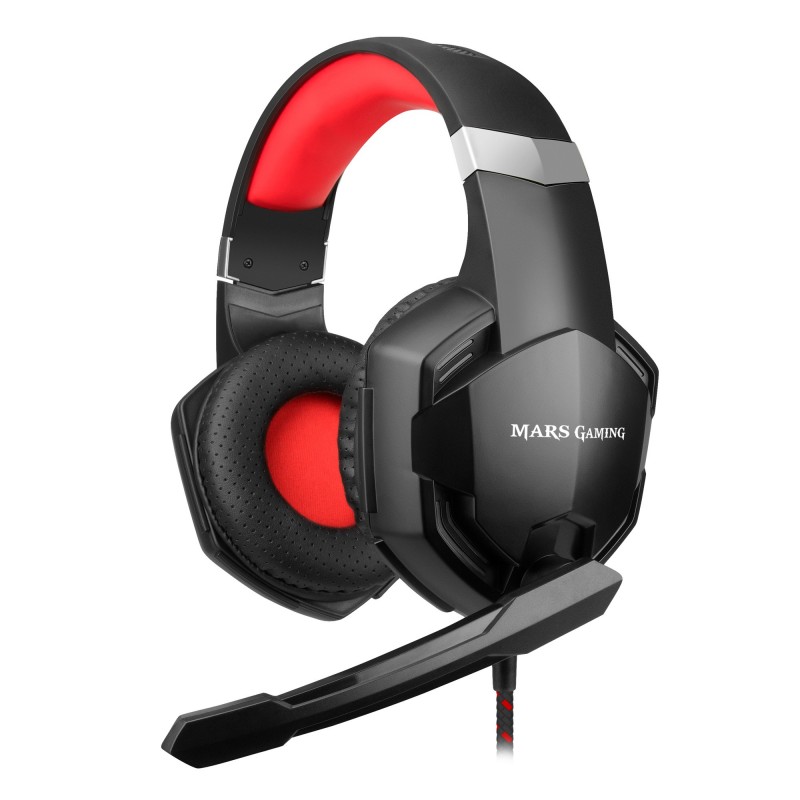 Mars Gaming MHX  Negro, Rojo