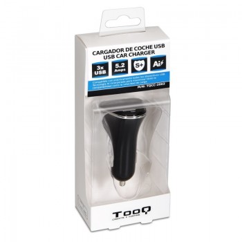 TooQ Cargador USB de coche TQCC-2003
