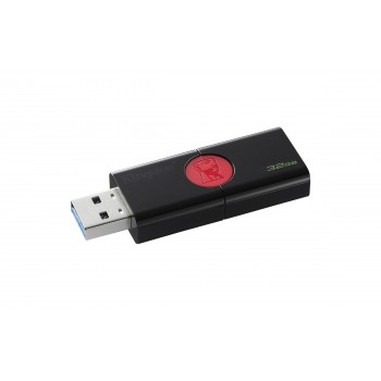 Kingston Technology DataTraveler 32GB 3.0 (3.1 Gen 1) Negro, Rojo DT106 32GB