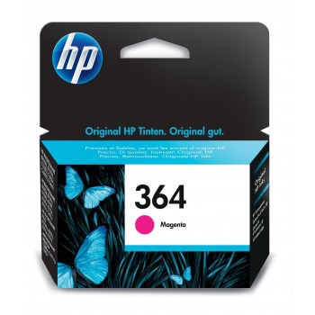 Cartucho de tinta original HP 364 magenta CB319EE