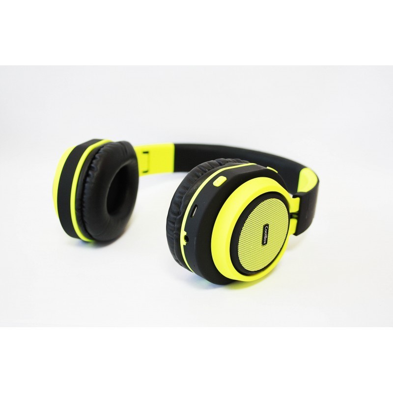 COOLBOX CoolHead Circumaural Binaurale Yellow COO-AUB01-YW