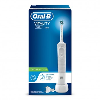 Oral-B Vitality 100 CrossAction, Batería, Batería  VITAL CROSS 100 BLANCO