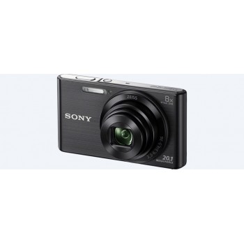 Sony Cyber-shot DSC-W830, 20,1 MP, 5152 x 3864 Pixeles, CCD, 8x, HD, Negro DSCW830B.CE3