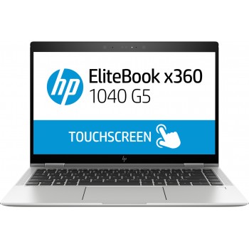 HP EliteBook x360 1040 G5 Negro, Plata Híbrido (2-en-1) 35,6 cm (14") 1920 x 1080 Pixeles Pantalla  5DF87EA