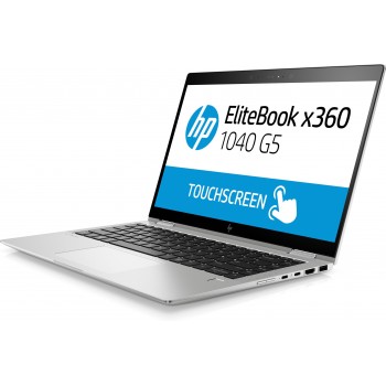 HP EliteBook x360 1040 G5 Negro, Plata Híbrido (2-en-1) 35,6 cm (14") 1920 x 1080 Pixeles Pantalla  5DF87EA