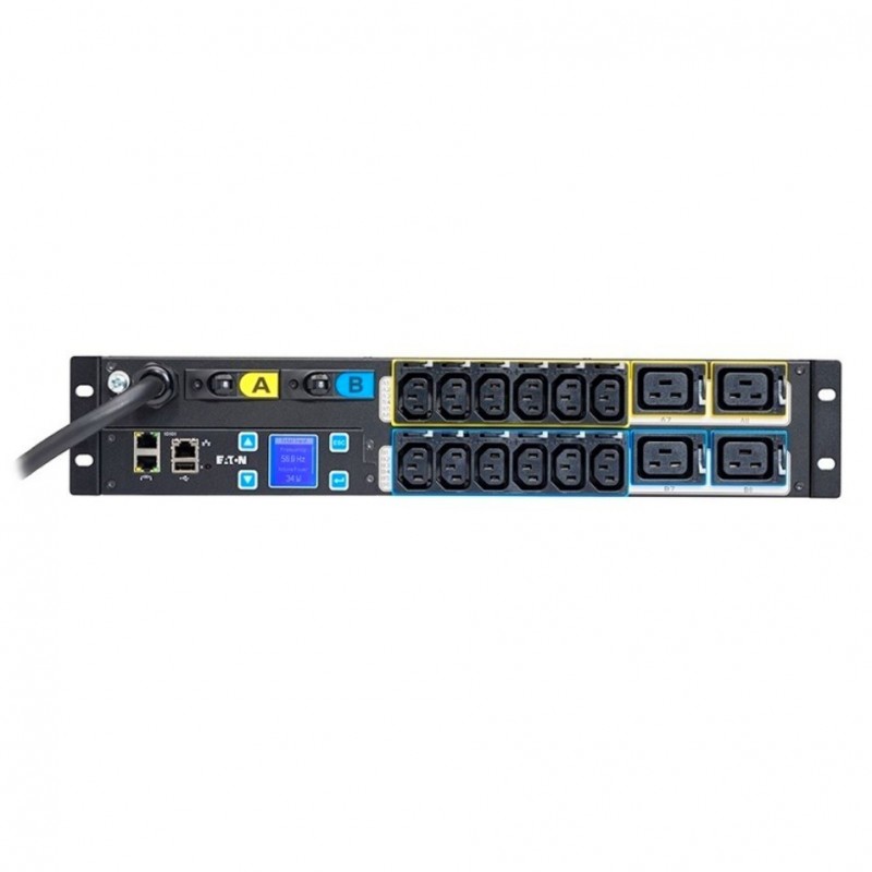 Eaton EMIH06 unidad de distribución de energía (PDU) 2U Negro 8 salidas AC EMIH06              