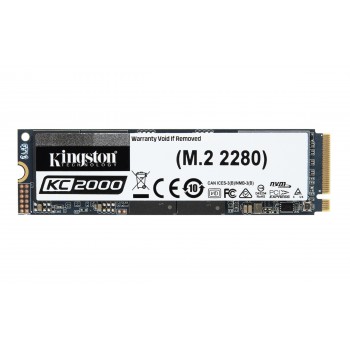 Kingston Technology KC2000 M.2 2000 GB PCI Express 3.0 3D TLC NVMe SKC2000M8 2000G