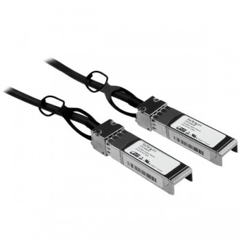 StarTech.com Cable 2m de Red Twinax Pasivo Cobre SFP+ 10 Gigabit Ethernet Direct Attach Conexión Dir SFPCMM2M