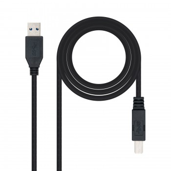 CABLE USB 3.0 PARA IMPRESORA M-M 2M 10.01.0802-BK