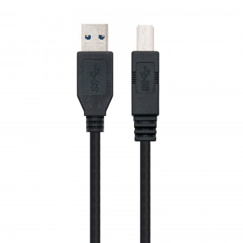 CABLE USB 3.0 PARA IMPRESORA M-M 2M 10.01.0802-BK