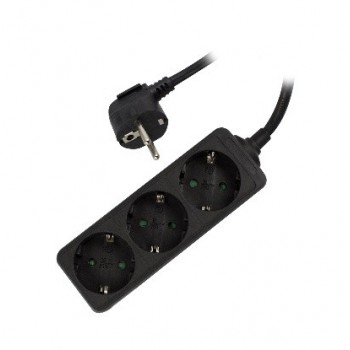 Ewent EW3959, Interior, 1,5 m, 3 salidas AC, Tipo 