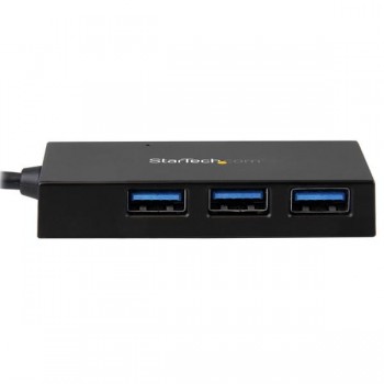 StarTech.com Concentrador USB 3.1 Gen 1 de 4 Puertos - USB-C a 1x USB-C y 3x USB-A - 4 Total USB Por HB30C3A1CFB