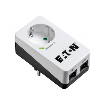 Eaton Protection Box 1 Tel DIN, 1110 J, 1 salidas AC, Tipo F, 220-250 V, 50 60 Hz, 16 A 66709