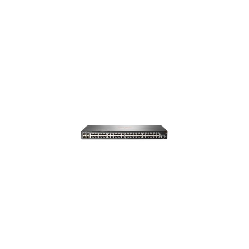 Aruba 2540 48G 4SFP+ - Conmutador - Gestionado - 48 x 10 100 1000 + 4 x 10 Gigabit Ethernet   1 Giga JL355AABB