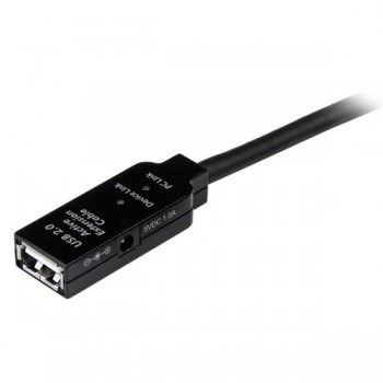 StarTech.com Cable de Extensión Alargador de 20m USB 2.0 Alta Velocidad Activo Amplificado - Macho a USB2AAEXT20M