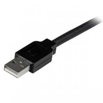 StarTech.com Cable de Extensión Alargador de 20m USB 2.0 Alta Velocidad Activo Amplificado - Macho a USB2AAEXT20M