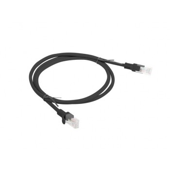 Lanberg PCU5-10CC-0100-BK Netzwerkkabel Kat.5E Utp, 1m schwarz