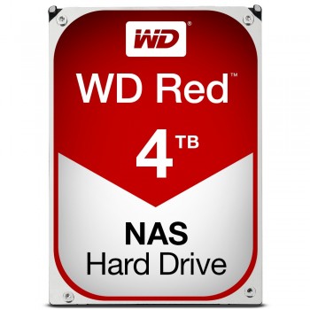 WD Red WD40EFRX - Disco duro - 4 TB - interno - 3.5" - SATA-600 - búfer  64 MB (Reacondicionado) WD40EFRXDUP1