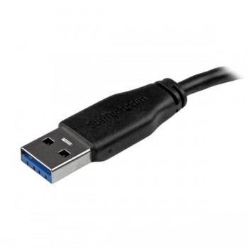 StarTech.com Cable micro USB 3.0 delgado de 2m, 2  USB3AUB2MS