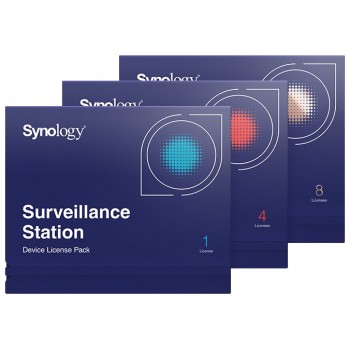 Synology 4 cam Lic Pack, 4 licencia(s) CLP 4X