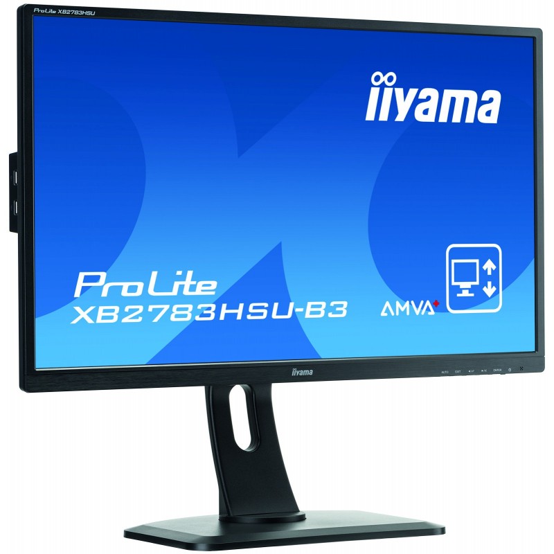 iiyama ProLite XB2783HSU-B3, 68,6 cm (27"), 1920 x 1080 Pixeles, LED, 4 ms, 300 cd   m², Negro