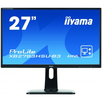 iiyama ProLite XB2783HSU-B3, 68,6 cm (27"), 1920 x 1080 Pixeles, LED, 4 ms, 300 cd   m², Negro