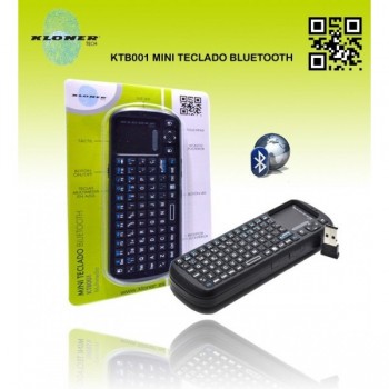 TECLADO KL-TECH KTB001 MINI BLUETOOTH MULTIMEDIA - Kloner KTB001, Bluetooth, Universal, Universal, 