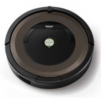 iRobot Roomba 896, Negro, Marrón, Alrededor, 0,6 L, AeroForce, Alfombra, Suelo duro, Laminado, Ión d R896040