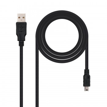 CABLE USB 2.0 TIPO A M-MINI USB 5PIN M 4.5 M NANOCABLE 10.01.0405