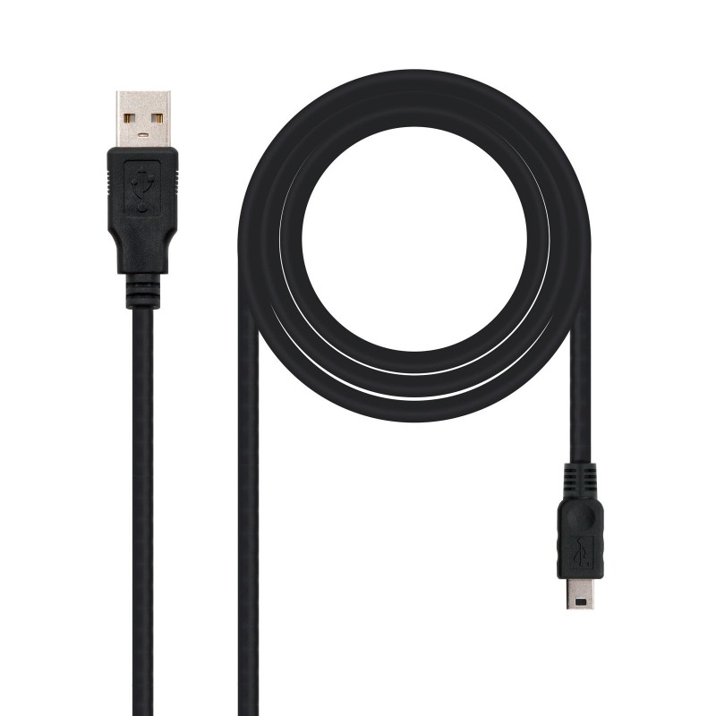 CABLE USB 2.0 TIPO A M-MINI USB 5PIN M 4.5 M NANOCABLE 10.01.0405
