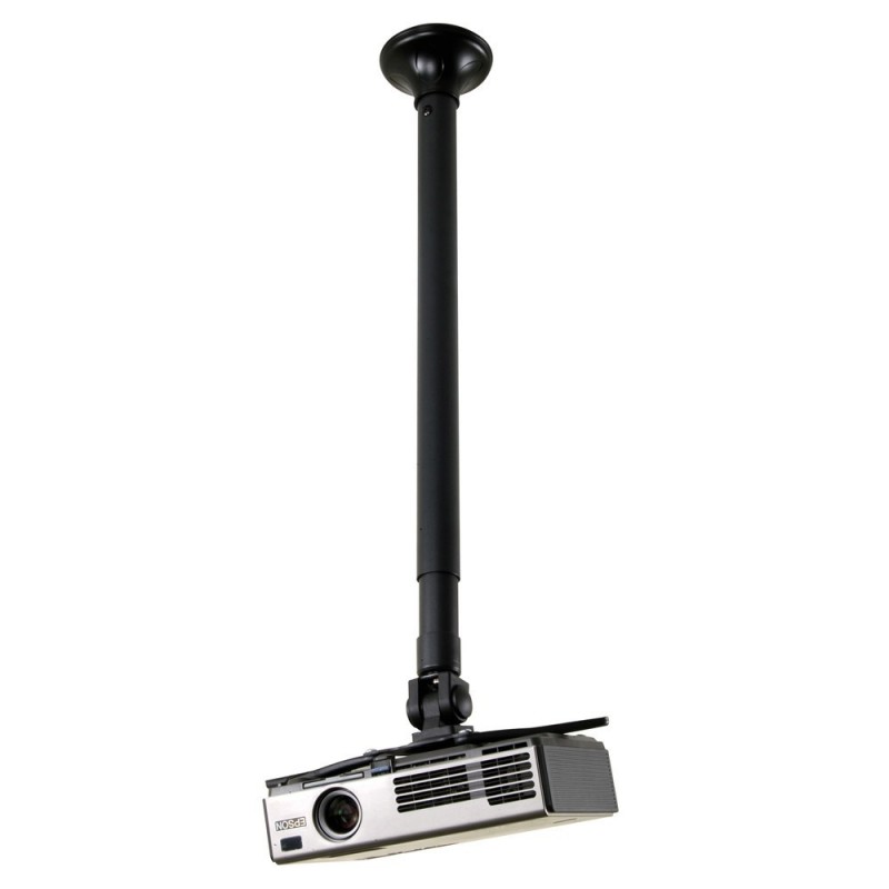 Newstar BEAMER-C350BLACK, Techo, 12 kg, 72 cm, 112 cm, Negro, 360º