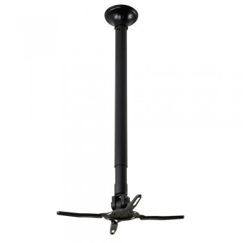Newstar BEAMER-C350BLACK, Techo, 12 kg, 72 cm, 112 cm, Negro, 360º