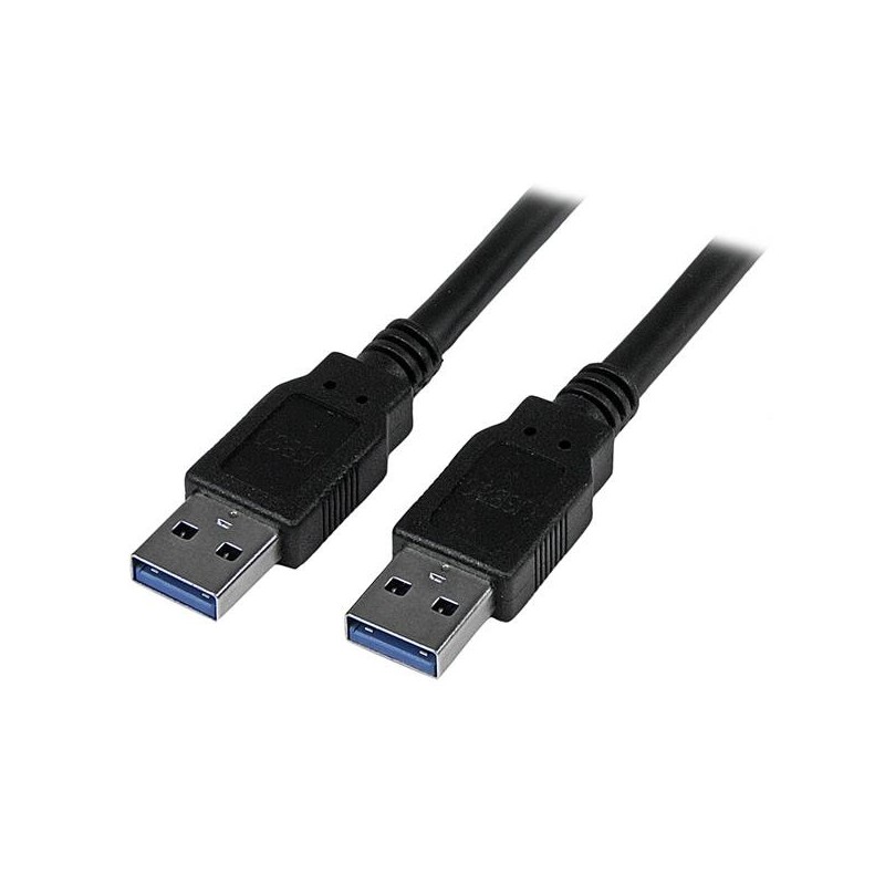 StarTech.com USB3SAA6BK, 1,8 m, USB A, USB A, Macho Macho, 5000 Mbit s, Negro
