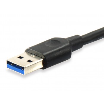CABLE USB 3.1 EQUIP 12834107 - CONECTORES TIPO A MACHO   TIPO C MACHO - 1 METRO - COLOR NEGRO