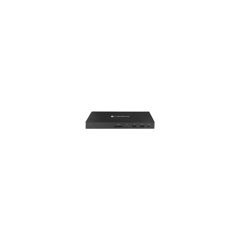 Toshiba Dynabook USB-C dock Alámbrico USB 3.0 (3.1 Gen 1) Type-C Negro PA5356E-1PRP