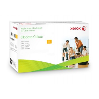 Compatible con Oki C510, C511, C530, C531, MC561, MC562 - Xerox Cartucho de tóner amarillo. Equivalente a Oki 44469722.